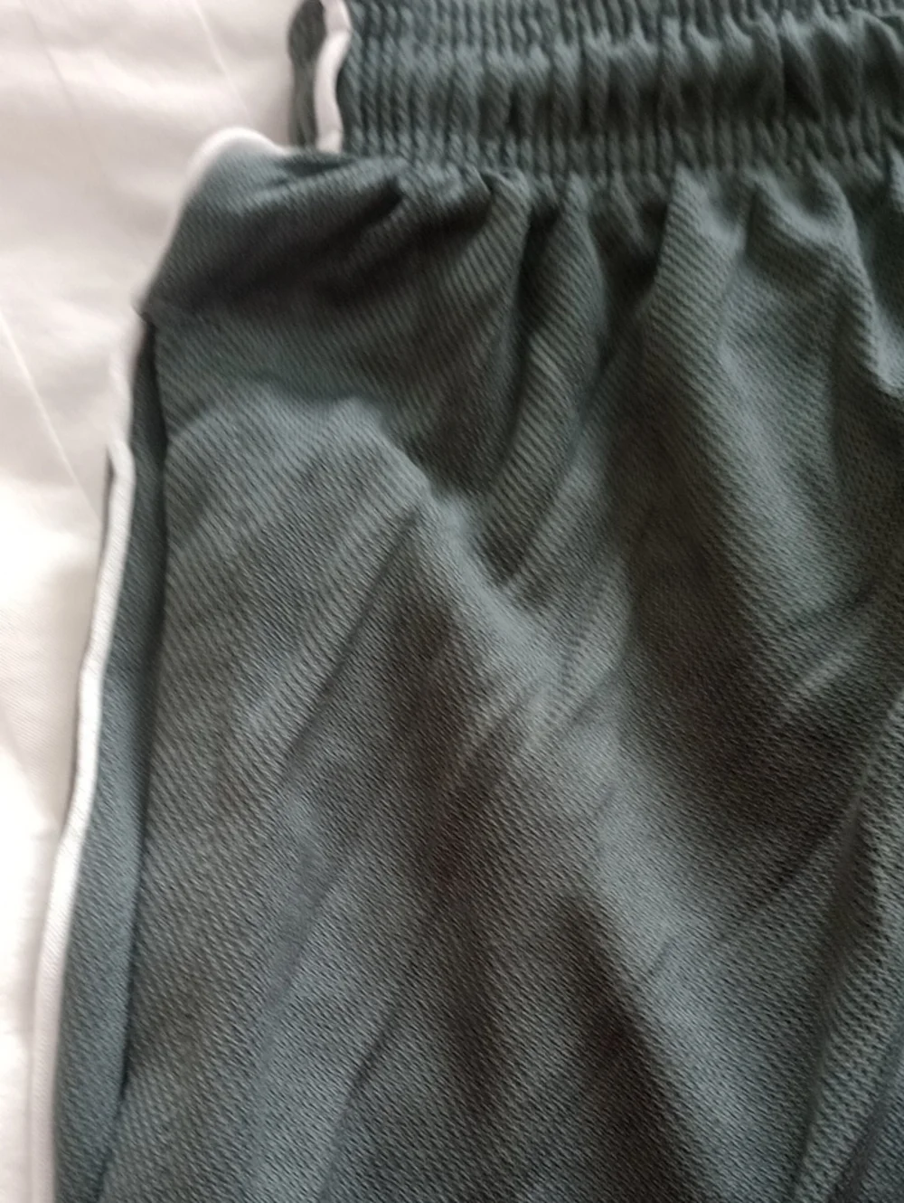 NWT ADIDAS Gray Athletic Training Shorts with Trefoil Logo